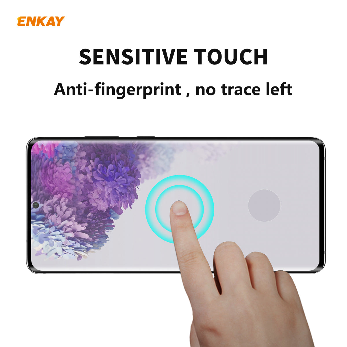 ENKAY 0,26 mm 9H 3D zakřivené tvrzené sklo s celoplošnou ochranou fólie pro Samsung Galaxy S20 Plus ENKAY 0,26 mm 9H 3D zakřivené tvrzené sklo s celoplošnou ochranou fólie pro Samsung Galaxy S20 Plus